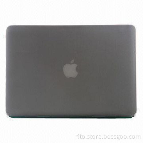 Gray Color Silicone Matte Hard Case for Newly Launched Macbook Pro 15" with Retina, 2013 Model